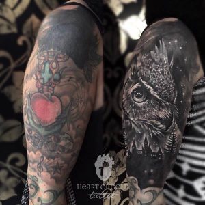 Cover-up Tattoo - Heart of Gold Tattoostudio in Stuttgart